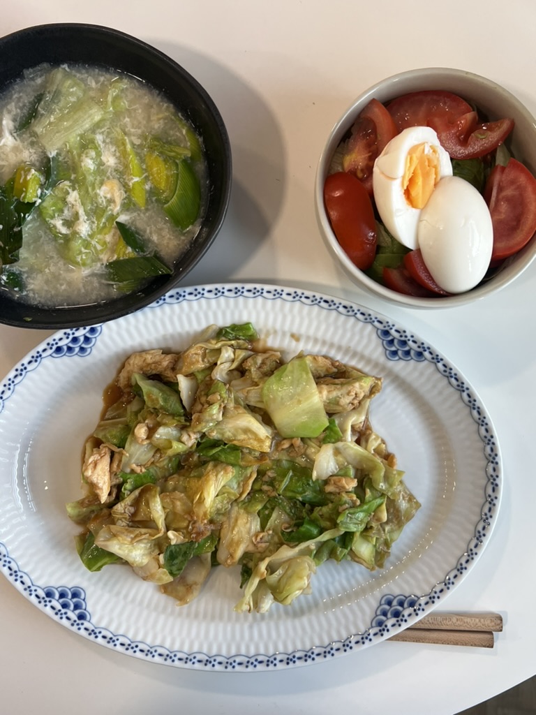 平日に作る料理