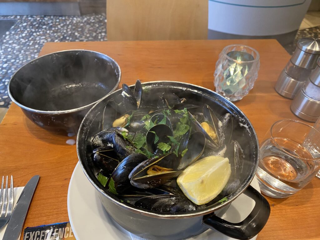 ムール貝の酒煮